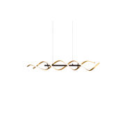 thumbnail: TRIO SEQUENCE - Hanglamp - Goud - incl. 1x SMD 45 W