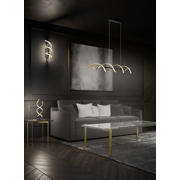 thumbnail: TRIO SEQUENCE - Hanglamp - Goud - incl. 1x SMD 45 W