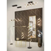thumbnail: TRIO SEQUENCE - Hanglamp - Goud - incl. 1x SMD 45 W
