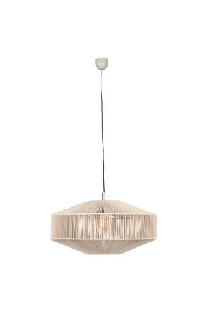 SVEA - Hanglamp - Crèmewit - excl. 1x E27 4 W