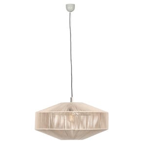 SVEA - Hanglamp - Crèmewit - excl. 1x E27 4 W