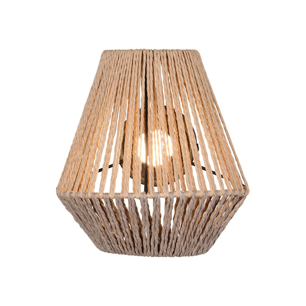 REALITY LIRA - Wandlamp - Bruin - incl. 1x SMD 1,5 W