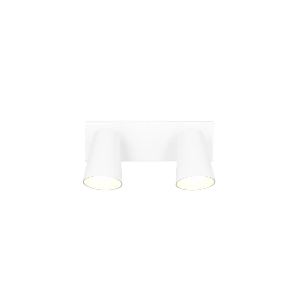 TRIO SHARP - Spot - Wit mat - excl. 2x GU10 4,9 W