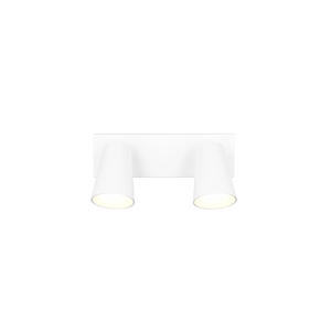 SHARP - Spot - Wit mat - excl. 2x GU10 4,9 W