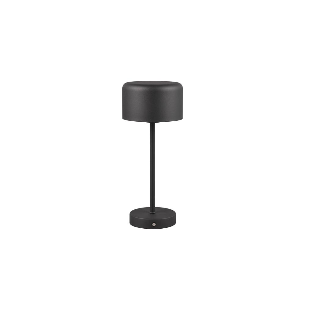 REALITY JEFF - Tafellamp - Zwart mat - incl. 1x SMD 1,5 W