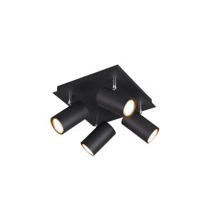 MARLEY - Spot - Zwart mat - excl. 4x GU10 4,5 W