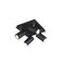TRIO MARLEY - Spot - Zwart mat - excl. 4x GU10 4,5 W