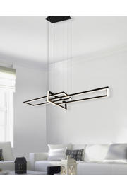 thumbnail: TRIO SALINAS - Hanglamp - Zwart mat - incl. 1x SMD 34 W