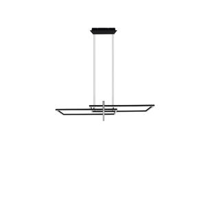 SALINAS - Hanglamp - Zwart mat - incl. 1x SMD 34 W