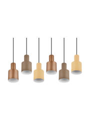 thumbnail: TRIO AGUDO - Hanglamp - Multicolour - excl. 6x E27 4 W