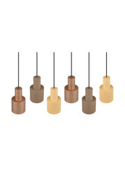 thumbnail: TRIO AGUDO - Hanglamp - Multicolour - excl. 6x E27 4 W