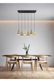 thumbnail: TRIO AGUDO - Hanglamp - Multicolour - excl. 6x E27 4 W