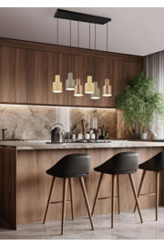 thumbnail: TRIO AGUDO - Hanglamp - Multicolour - excl. 6x E27 4 W