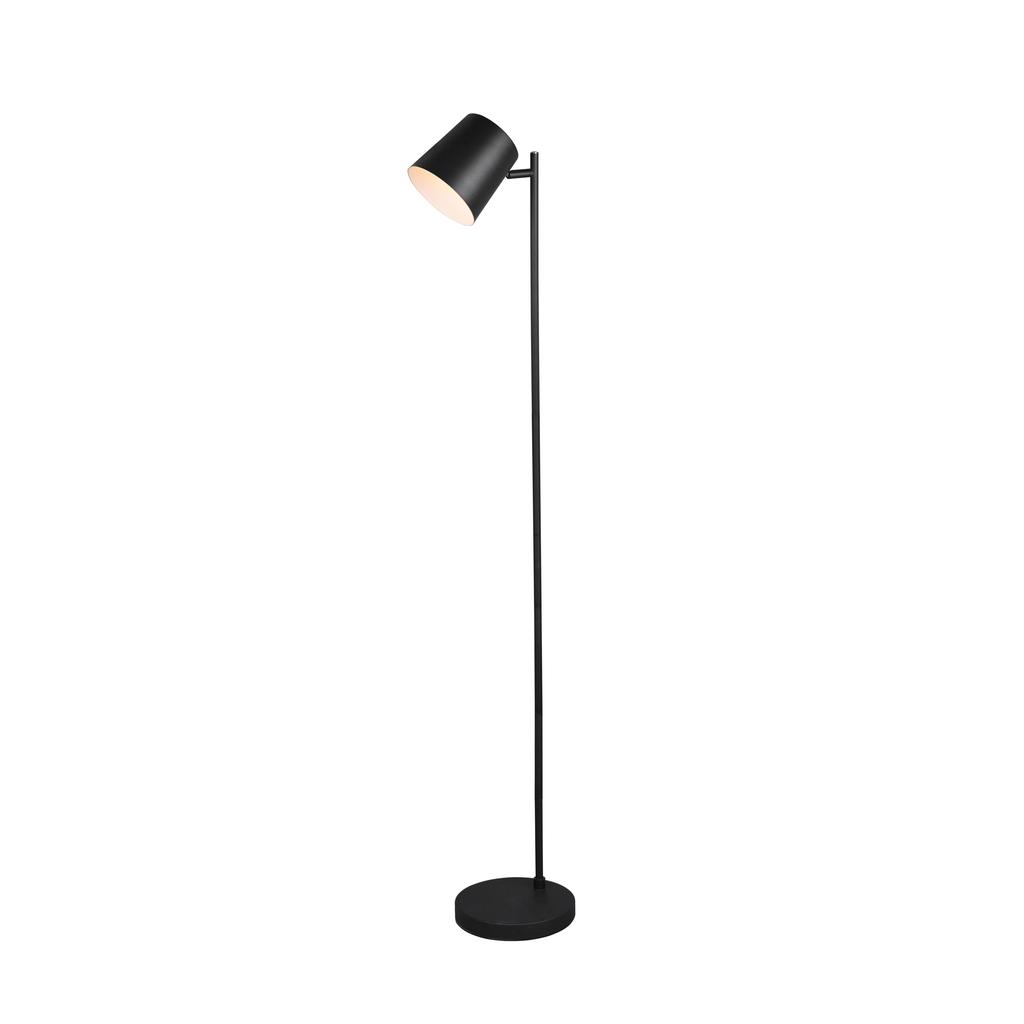 REALITY BLAKE - Vloerlamp - Zwart mat - incl. 1x SMD 4,5 W
