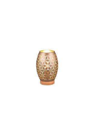 BIDAR - Tafellamp - Mokka - excl. 1x E27 4 W 