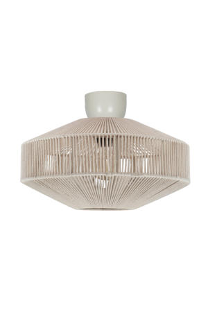 SVEA - Plafondlamp - Crèmewit - excl. 1x E27 4 W