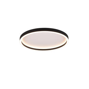 ROTONDA - Plafondlamp - Zwart mat - incl. 1x SMD 20 W