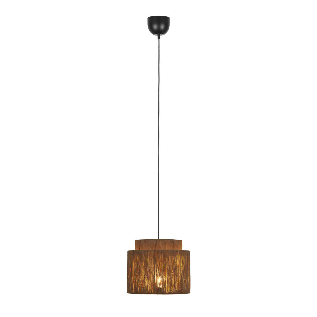 TRIO SMILLA - Hanglamp - Zwart mat - excl. 1x E27 4 W
