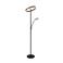 TRIO WILLIS - Vloerlamp - Zwart mat - incl. 1x SMD 39 W