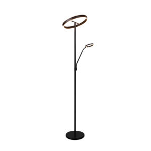 WILLIS - Vloerlamp - Zwart mat - incl. 1x SMD 39 W