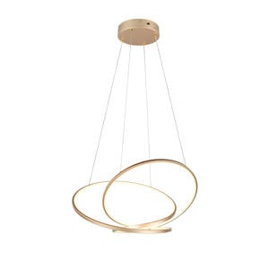 DARVIN - Hanglamp - Goud - incl. 1x SMD 52 W