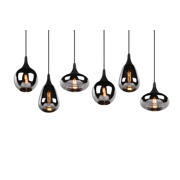 thumbnail: TRIO LUMINA - Hanglamp - Zwart mat - excl. 6x E14 2 W