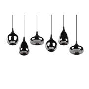 thumbnail: TRIO LUMINA - Hanglamp - Zwart mat - excl. 6x E14 2 W