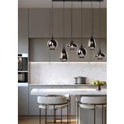 thumbnail: TRIO LUMINA - Hanglamp - Zwart mat - excl. 6x E14 2 W