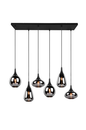 LUMINA - Hanglamp - Zwart mat - excl. 6x E14 2 W