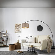 thumbnail: TRIO MANSUR - Vloerlamp - Zwart mat - excl. 1x E27 4 W