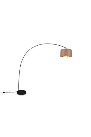MANSUR - Vloerlamp - Zwart mat - excl. 1x E27 4 W