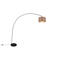 TRIO MANSUR - Vloerlamp - Zwart mat - excl. 1x E27 4 W