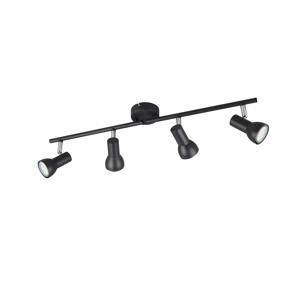 CANTAR - Spot - Zwart mat - excl. 4x GU10 4,9 W 
