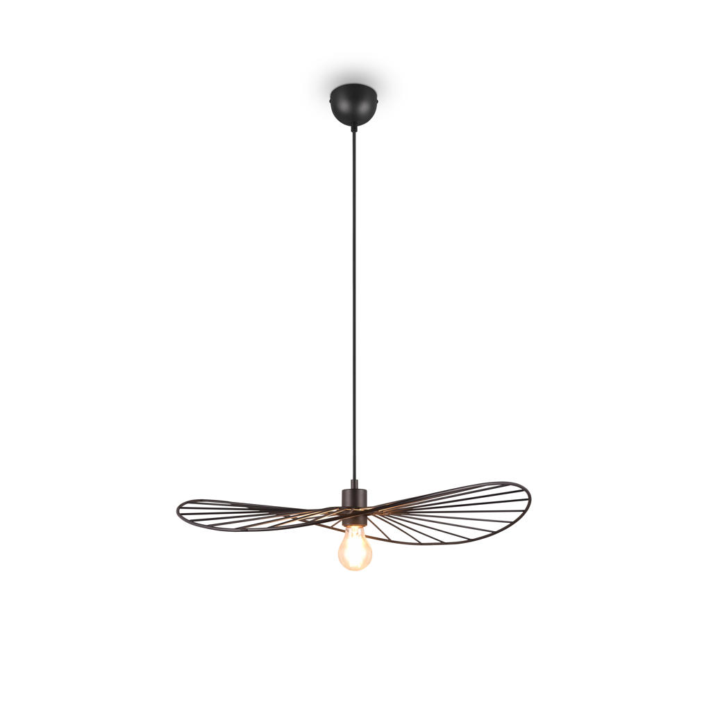 REALITY CHAPEAU - Hanglamp - Zwart mat - excl. 1x E27 7 W