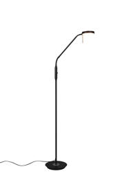 thumbnail: TRIO MONZA - Vloerlamp - Zwart mat - incl. 1x SMD 12 W