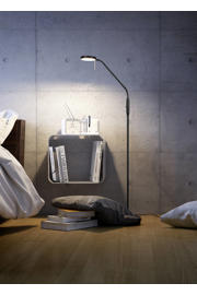 thumbnail: TRIO MONZA - Vloerlamp - Zwart mat - incl. 1x SMD 12 W