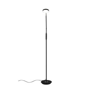 MONZA - Vloerlamp - Zwart mat - incl. 1x SMD 12 W