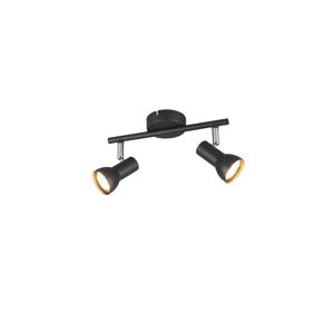 CANTAR - Spot - Zwart mat - excl. 2x GU10 4,9 W 
