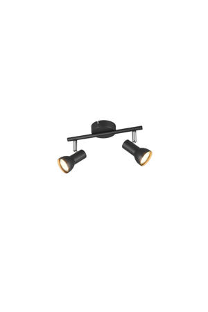 CANTAR - Spot - Zwart mat - excl. 2x GU10 4,9 W