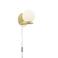 TRIO PURE - Wandlamp - Messing mat - excl. 1x E14 3,5 W