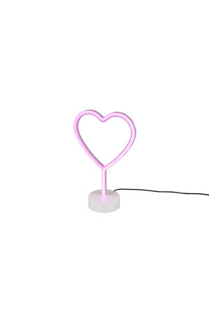 HEART - Tafellamp - Wit - incl. 1x SMD 1,5 W 