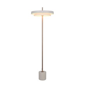 KEATON - Vloerlamp - Grijs warm - incl. 1x SMD 21 W