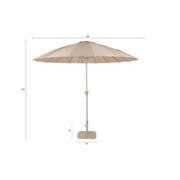 thumbnail: Zuiver Sunshine parasol incl. hoes en voet