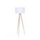 Zuiver Tripod vloerlamp hout/wit