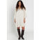 Bruuns Bazaar viscose korte jurk met print - ecru
