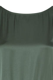 thumbnail: Bruuns Bazaar maxi jurk met ceintuur - donkergroen