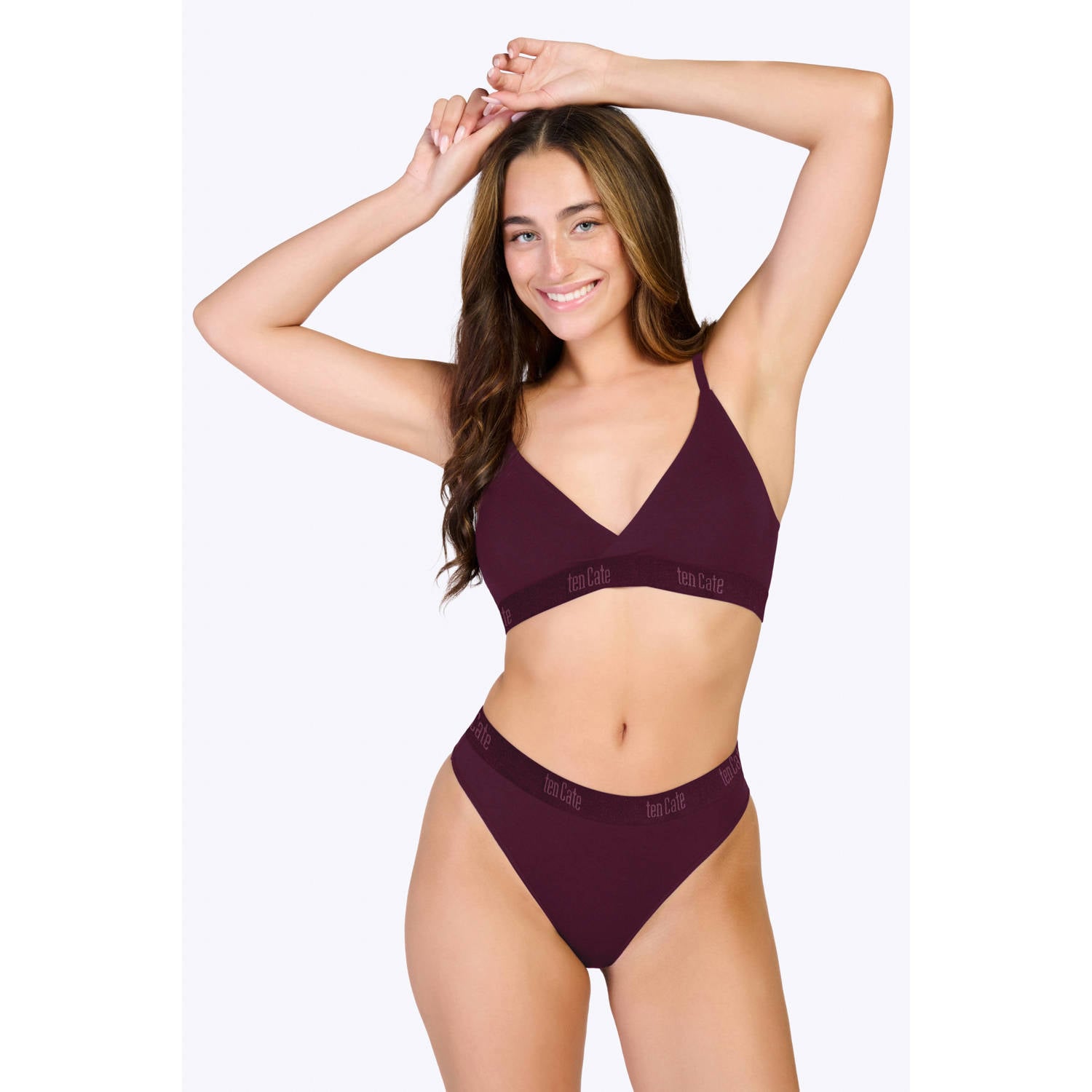 Ten Cate string donkerrood