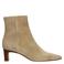 Sacha leren enkellaarzen beige