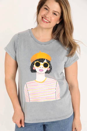 T-shirt grijs