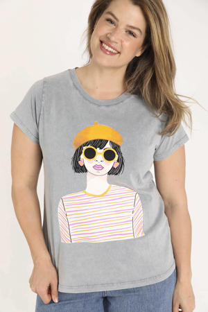 T-shirt grijs